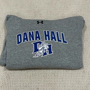 Unisex Under Armour Grey Hoodie — Medium